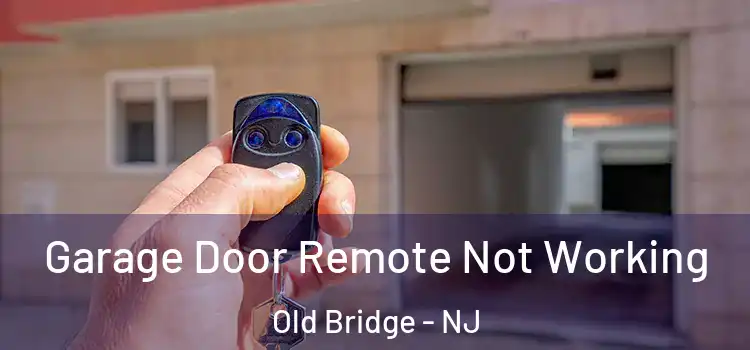  Garage Door Remote Not Working Old Bridge - NJ